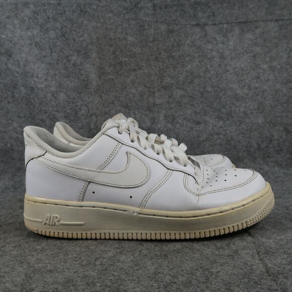 Nike Shoes Womens 7.5 Air Force 1 Low Sneakers Casual White Trainer Lace Up - Picture 1 of 13